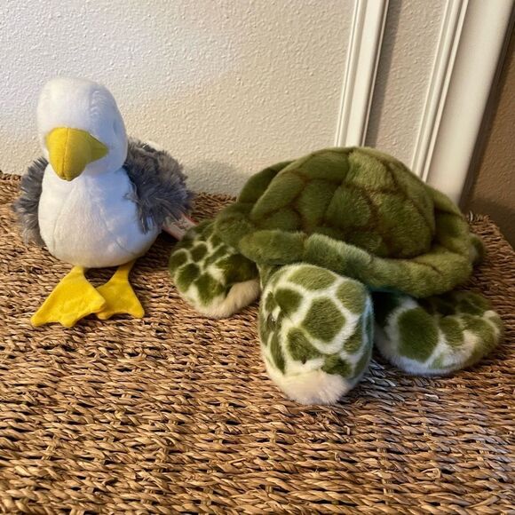 Douglas Turtle and Seagull Plush Animals - Picture 15 of 15